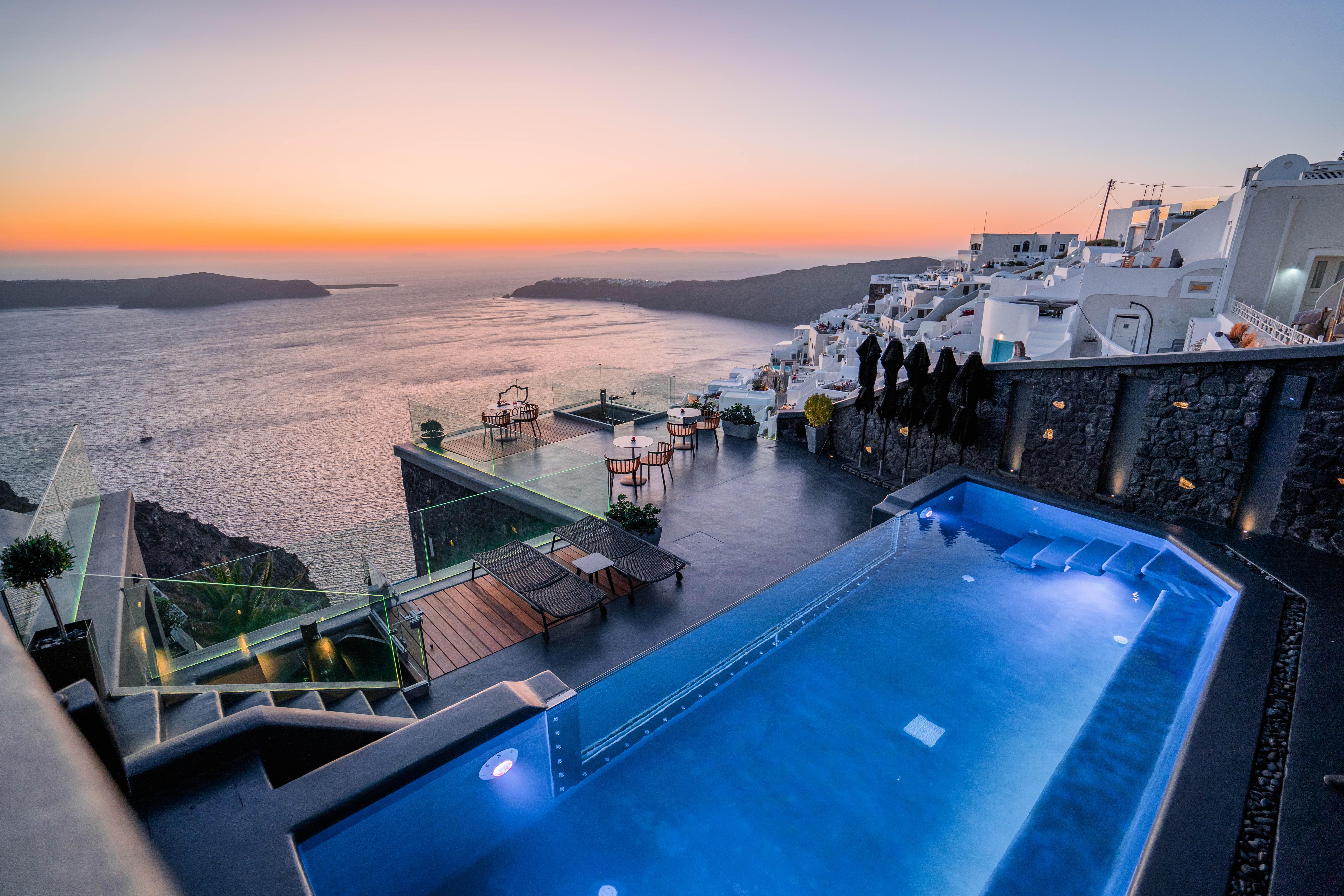 Kivotos Santorini Hotel Imerovigli  Bagian luar foto